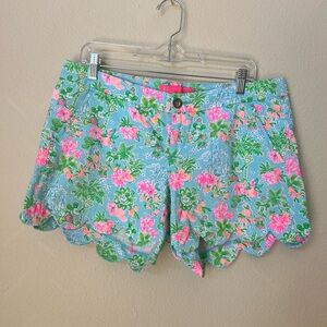 Disney Inspired Lilly Pulitzer Women’s Tropical Print Shorts